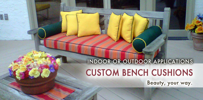 Custom Bench Cushions