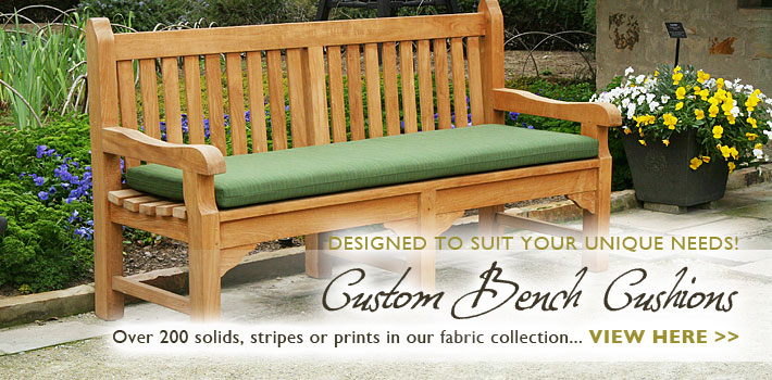 Custom Bench Cushions
