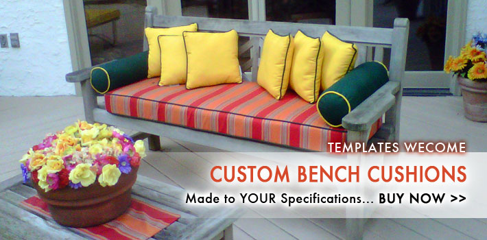 Custom Bench Cushions
