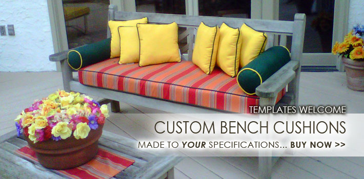 Custom Bench Cushions