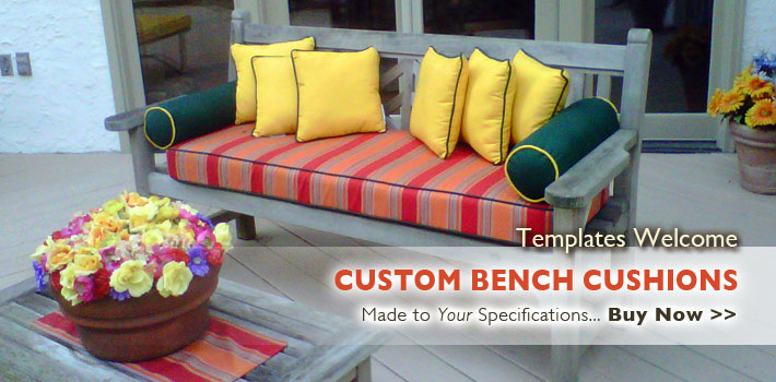 Custom Bench Cushions