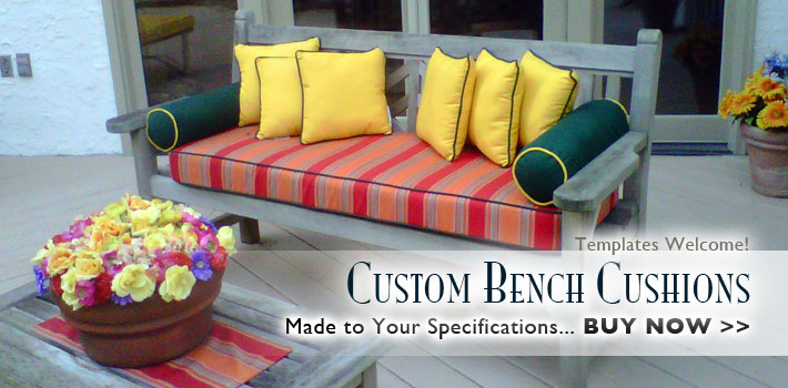 Custom Bench Cushions