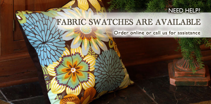 Fabric Swatches Are Available