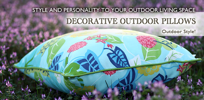 Decorative Outdoor Pillows