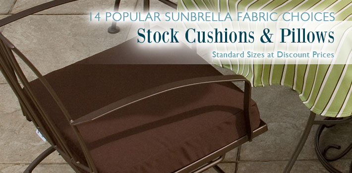 Stock Cushions and Pillows