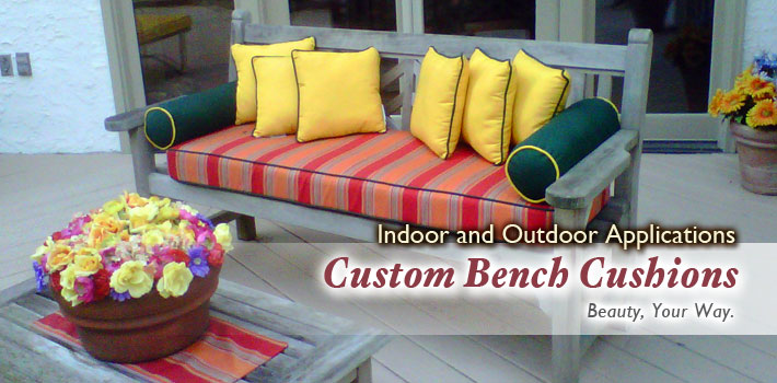 Custom Bench Cushions