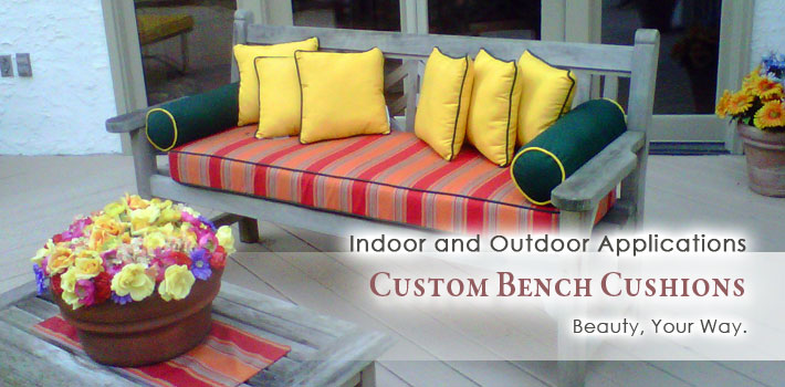 Custom Bench Cushions