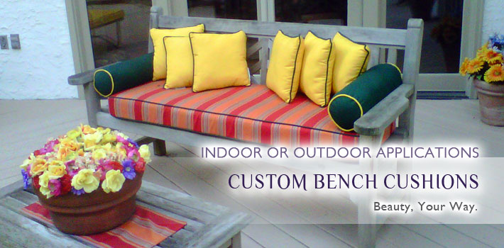 Custom Bench Cushions