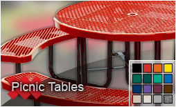 Round Picnic Table