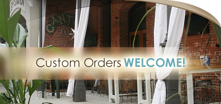 Custom Orders Welcome