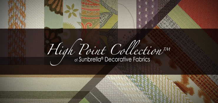 High Point Collection of Sunbrella Decorative Fabrics