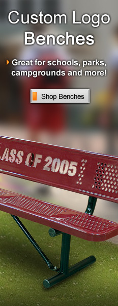 Custom Logo Benches