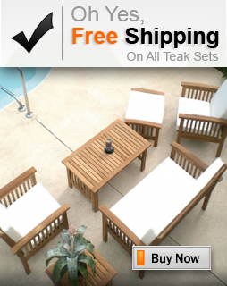 Pool Furniture Teak Sets