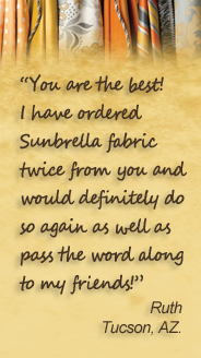 Sunbrella Fabric Testimonial