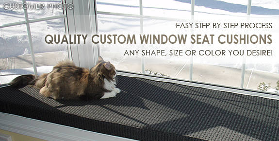Window Seat Cushions from CushionSource.com
