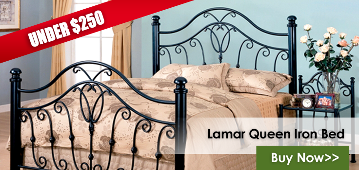 Queen Iron Bed