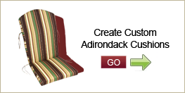 Custom Made Adirondack Cushions