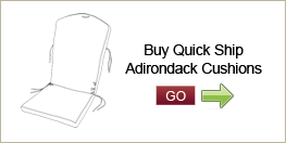 Quick Ship Standard Adirondack Cushions