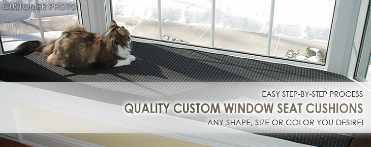 Window Seat Cushions from CushionSource.com