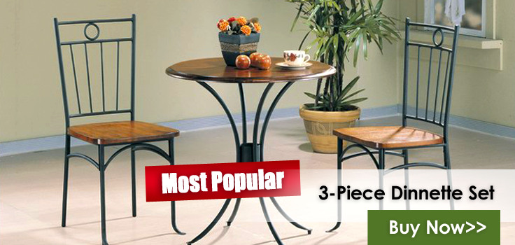 3 Piece Dinette Set