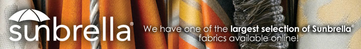 One of the Largest Selection of Sunbrella Fabrics Available Online!