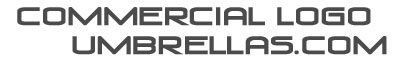 Commercial Logo Umbrellas