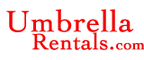 Umbrella rentals, umbrella, rental umbrella, umbrellas