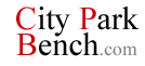 city park bench, city bench, park bench, city park