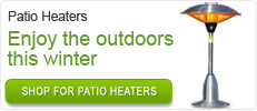 Patio Heater - Enjoy the outdoors this winter