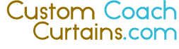 custom coach curtains