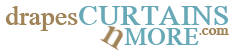 Drapes Curtains N More logo