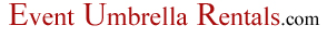 event umbrella rentals, umbrella rentals, rental tents, event umbrellas, event rental equipment, eve