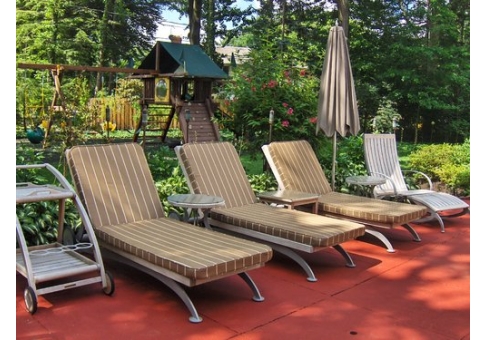 Sunbrella chaise outdoor cushions