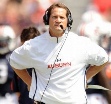 auburn tiger football - gene chizik