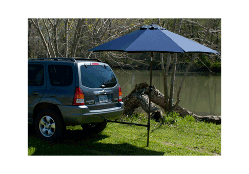 Tailgating Trailer Hitch Umbrella Stand