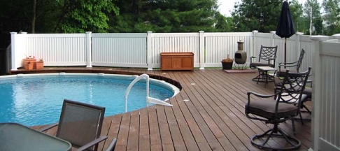 Vinyl Pool Fencing