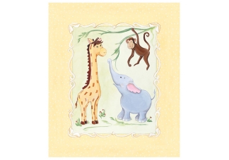 Safari Friends Canvas Art Painting