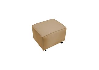 Serenity Micro Fiber Ottoman in Tan