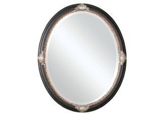 IMPERIAL OVAL BLK CRACKLE