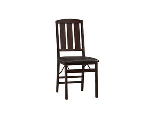 Triena Slat Back Folding Chair
