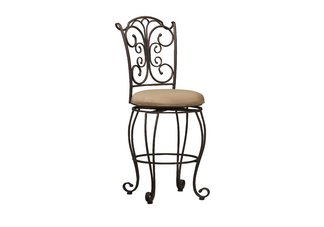 Gathered Back Counter Stool 24
