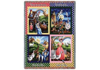Nursery Rhymes Throw