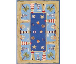 Light House Island 8x10 All Weather Rug