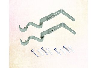 Menagerie Double Well Adjustable Bracket Set