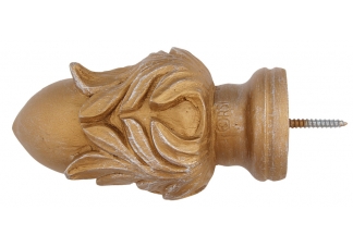 Crowned Acorn Finial