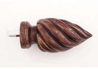 Plain Swirl Finial