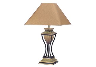 Home Deco Table Lamp - Antique Bronze (32