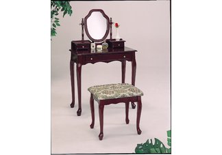 Cherry Finish Vanity