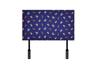 University of Illinios Twin Headboard