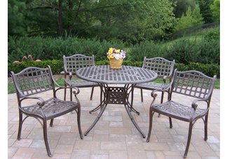 Elite 5pc Dining Set